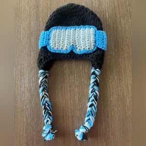 Baby Crochet “Ski” Hat : 6-12 months